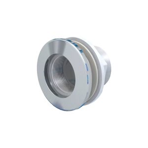Virola aro cromado RH 1 1/2 Vulcano para piletas de fibra de vidrio